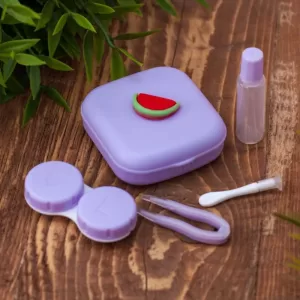 Контейнер для линз "Mini Watermelon", blue