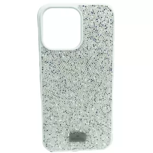 Чехлы для iPhone 13 Pro Max "SWAROVSKI" (White)