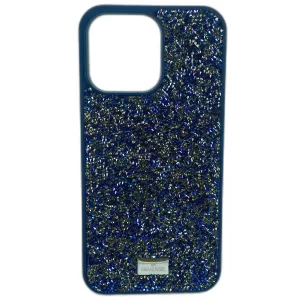 Чехлы для iPhone 13 Pro "SWAROVSKI" (Navy)