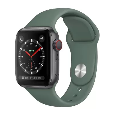Ремешок Apple Watch Silicone L 42-44mm (Еловый)