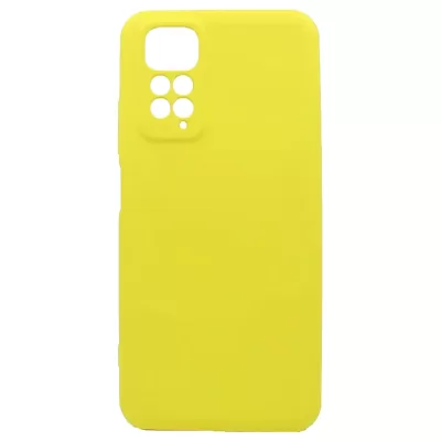 Чехол Redmi Note 11/11S Silicone Case Logo (Желтый(20))