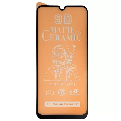 Защитное стекло Xiaomi Redmi 10C Ceramics (Matte)