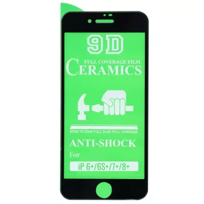 Защитное Стекло iP 6+/6S+/7+/8+ Ceramics (Clear)