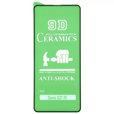 Защитное стекло Sams S21 FE Ceramics (Clear)