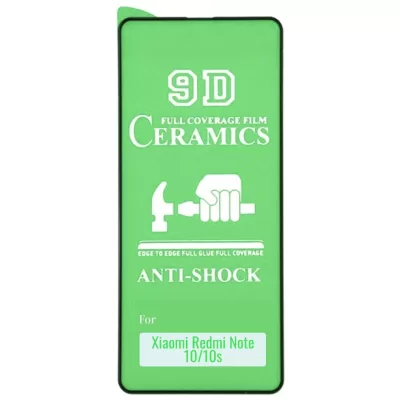 Защитное стекло Xiaomi Redmi Note 10/10s Ceramics (Clear)