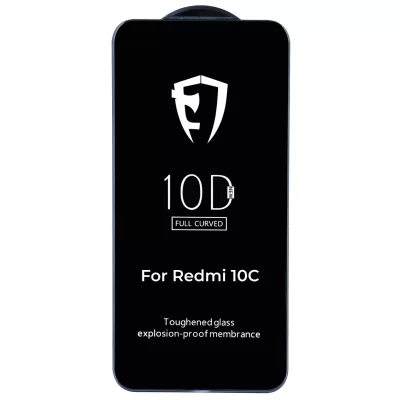 Защитное стекло Redmi 10C 10D (Black)