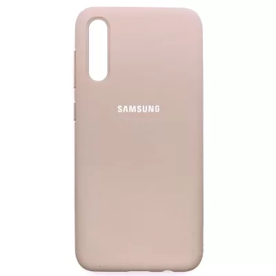 Чехол Sams A50 Silicone Case Logo (Пудра(18))
