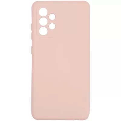 Чехол Sams A52 Silicone Case Logo (Пудра(18))