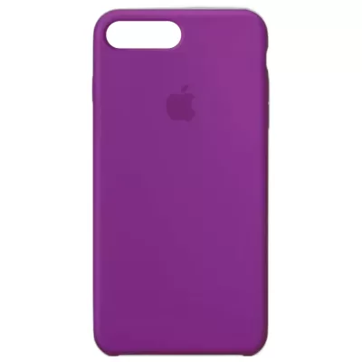 Чехол iP 7+/8+ App Silicone Case B (Баклажановый(45))
