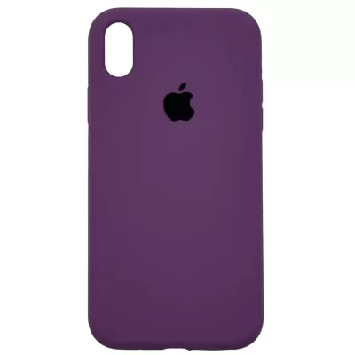 Чехол iP XR App Silicone (with logo 360) (Бузинный(77))