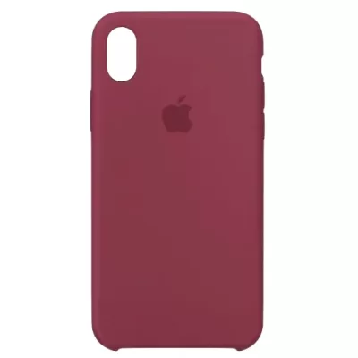 Чехол iP XR App Silicone Case B (Бордовый(36))
