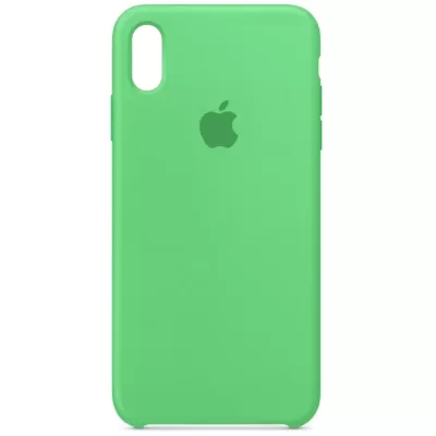 Чехол iP XS Max App Silicone Case B (Мятный(50))
