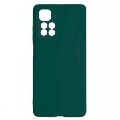 Чехол Poco M4 Pro 5G Silicone Case Logo (Темно-Зеленый(22))