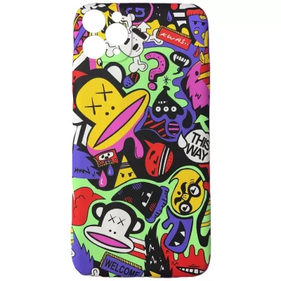 Чехол iP 11 Pro Max Luxo (Кавс Кислотный(J61))