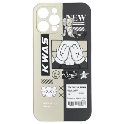 Чехол iP 12 Pro Max Luxo (Кавс Серый(J65))