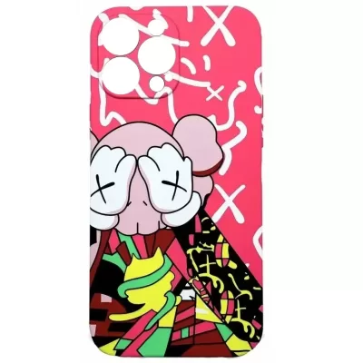 Чехол iP 12 Pro Max Luxo (Кавс Розовый(J107))