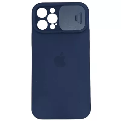 Чехол iP 13 Pro Silicone Case Sweep (Dark Blue)