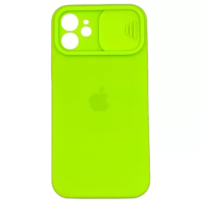 Чехол iP 12 Silicone Case Sweep (Green)