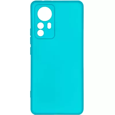 Чехол Xiaomi 12 Pro Silicone Case Logo (Голубой(11))