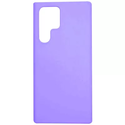 Чехол Sams S22 Ultra Silicone Case Logo (Лиловый(13))