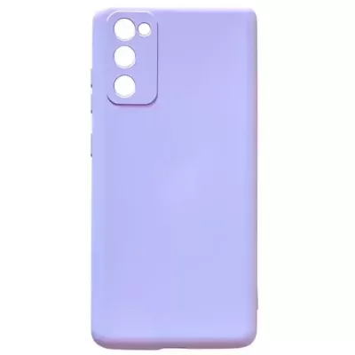 Чехол Sams S20 FE Silicone Case Logo (Лиловый(13))