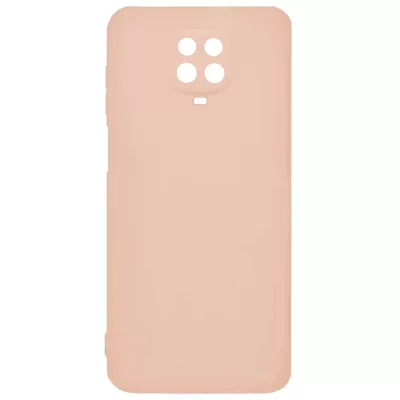 Чехол Redmi Note 9 Pro/9S Silicone Case Logo (Пудра(18))