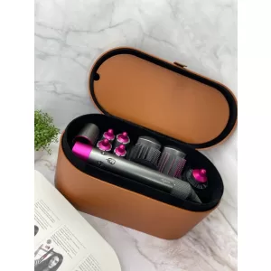 Стайлер Dyson Airwrap HS01 Complete с кейсом "яркий никель/фуксия"