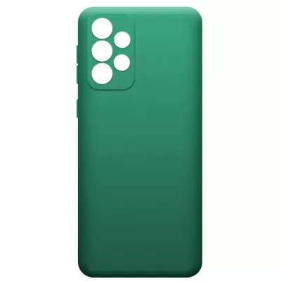 Чехол Sams A52 Silicone Case Logo (Темно-Зеленый(22))