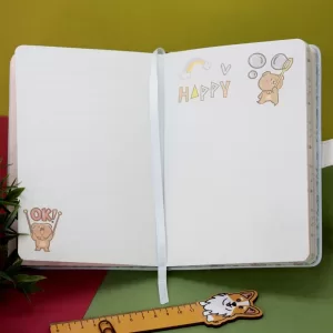 Блокнот (B6) «Funny bear», blue (13,5 х 18,6)