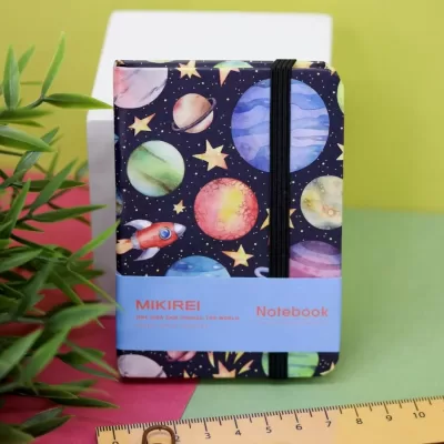 Блокнот (A7) «Planets», black (7,5 х 10,5)