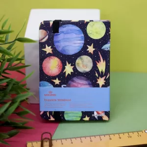 Блокнот (A7) «Planets», black (7,5 х 10,5)