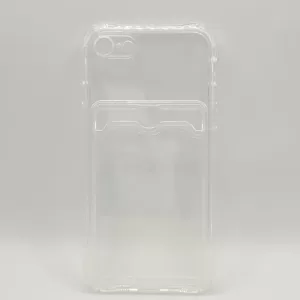 Чехол iP 7/8/SE Pocket Case (TPU) (Clear)