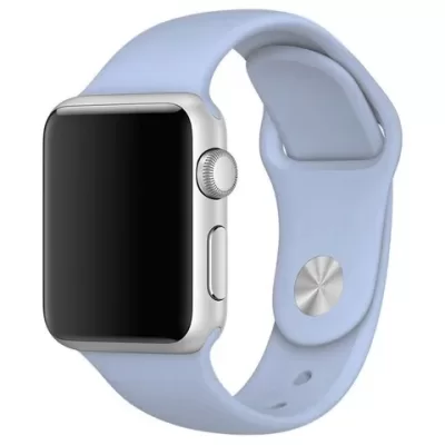 Ремешок Apple Watch Silicone 38-40-41mm (Васильковый(27))