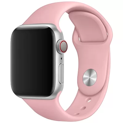 Ремешок Apple Watch Silicone Classic Band 38-40mm (Pink)