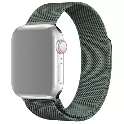 Ремешок Apple Watch Миланская 42-44-45-49mm (Dark Green)