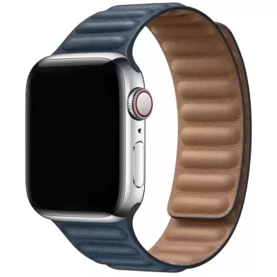 Ремешок Apple Watch Leather Link 38-40-41mm (Midnight)