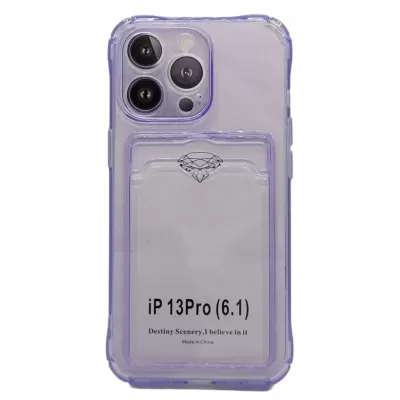 Чехол iP 13 Pro Pocket Case (TPU) (Lilac)