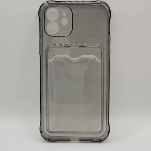 Чехол iP 12 Pocket Case (TPU) (Black)