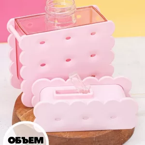Бутылка "Cookie", pink (380 ml)