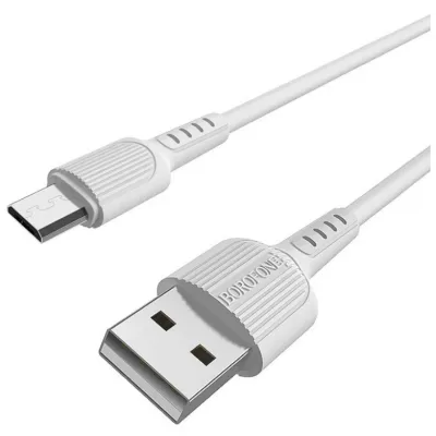 Кабель USB/Micro Borofone BX16 (1м), белый