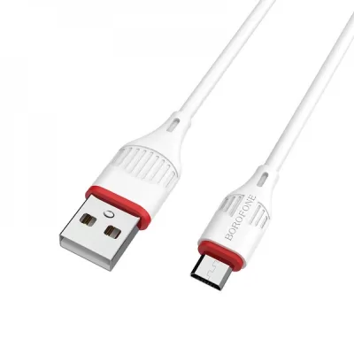 Кабель USB/Micro Borofone BX17 (1м), белый