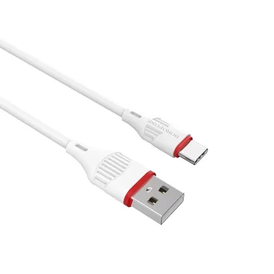 Кабель USB/Type-C Borofone BX17 (1м), белый