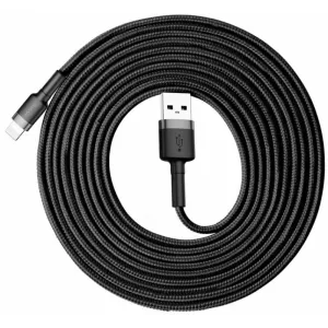 Кабель iP Baseus Cafule 3m (CALKLF-RG1 Black)