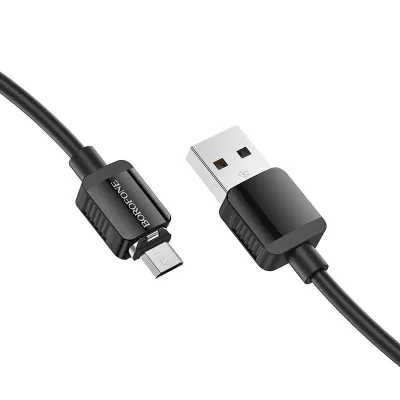 Кабель магнитный USB/Micro Borofone BX57 (1м), черный