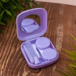 Контейнер для линз "Mini Watermelon", blue