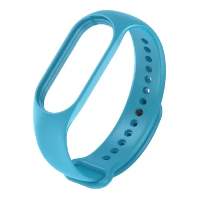 Ремешок Mi Band 5/6 Silicone (Голубой)