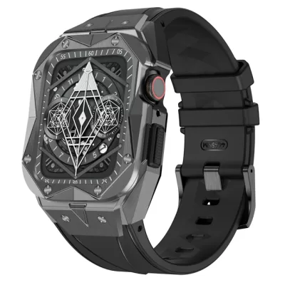 Ремешок+Корпус Apple Watch COTEetCL W99 44mm (Gray)