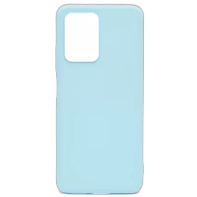Чехол Poco X4 GT Silicone Case Logo (Голубой(11))