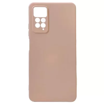 Чехол Redmi Note 11 Pro Silicone Case Logo (Пудра(18))