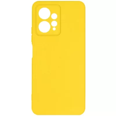 Чехол Redmi Note 12 Silicone Case Logo (Желтый(20))